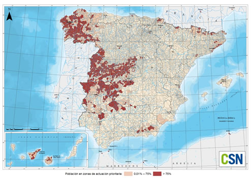 El radón en Almería